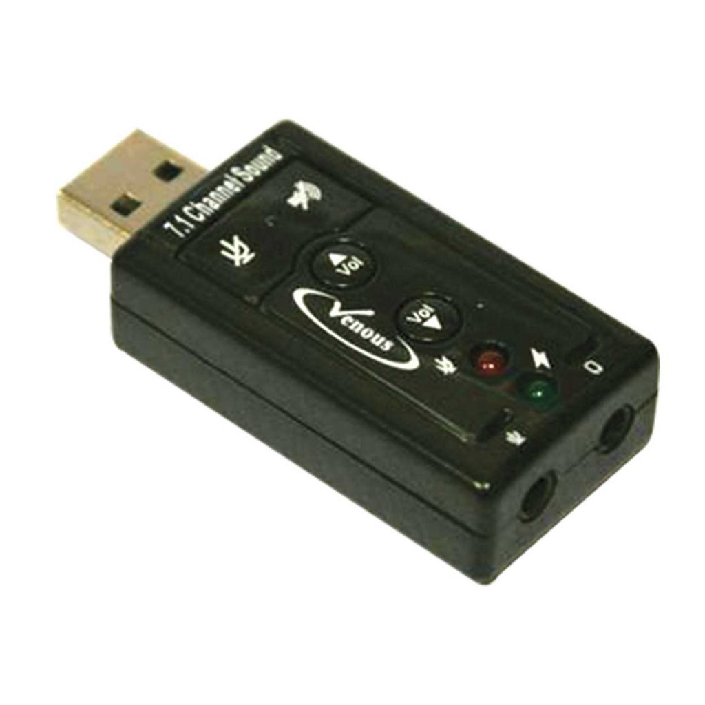کارت صدا ولوم دار USB ونوس مدل K01